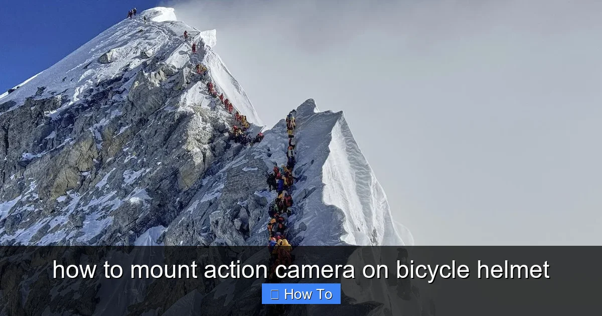 how to mount action camera on bicycle helmet - content1 visual guide