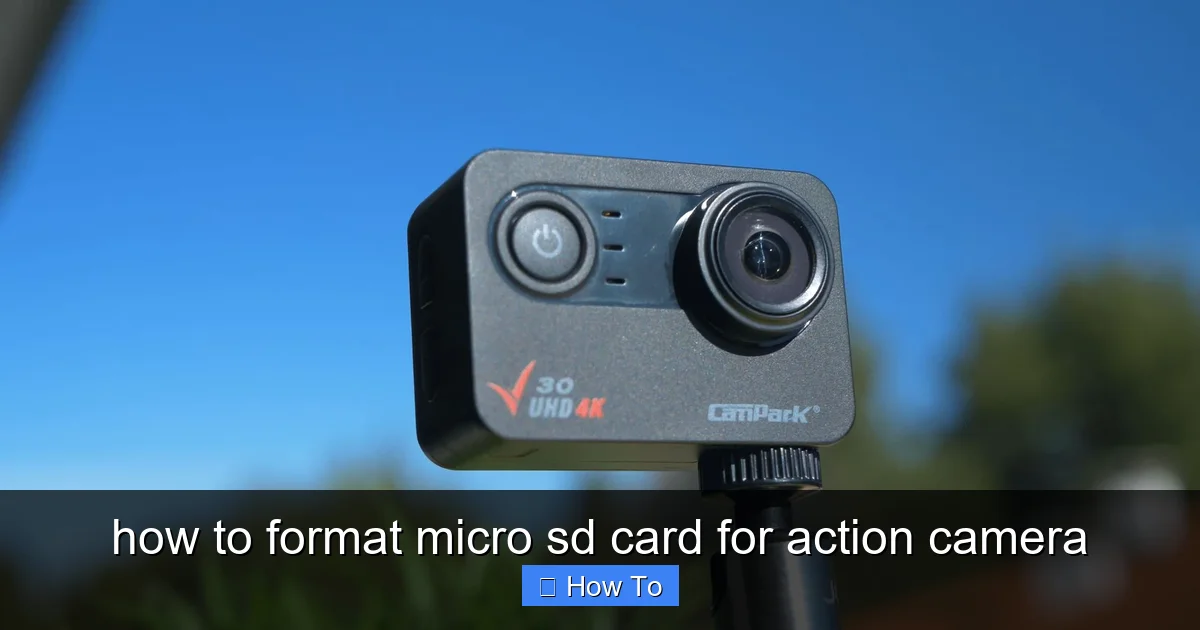 how to format micro sd card for action camera - content2 visual guide
