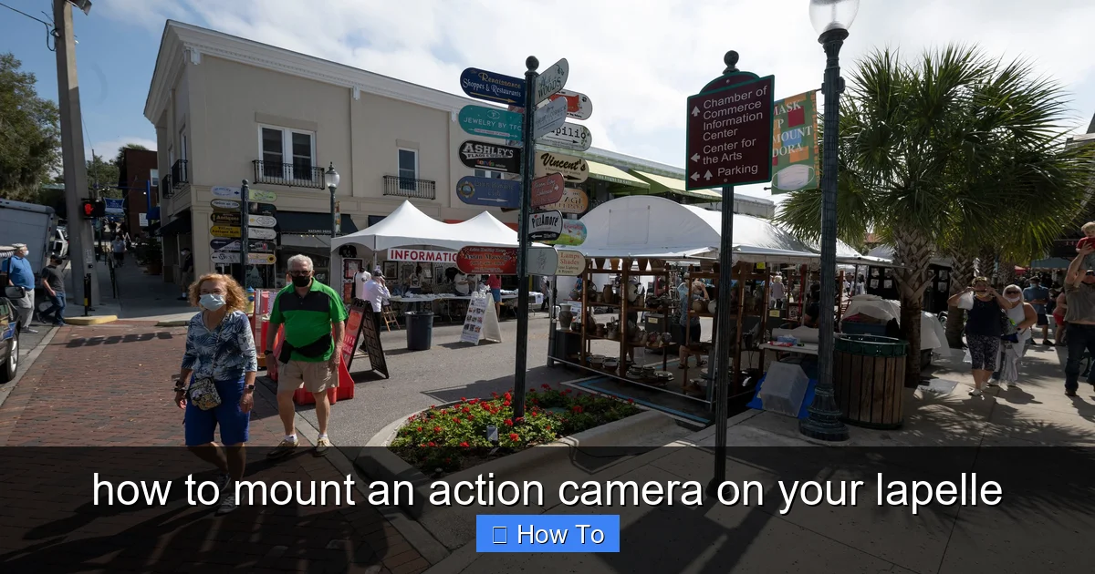 how to mount an action camera on your lapelle - content1 visual guide