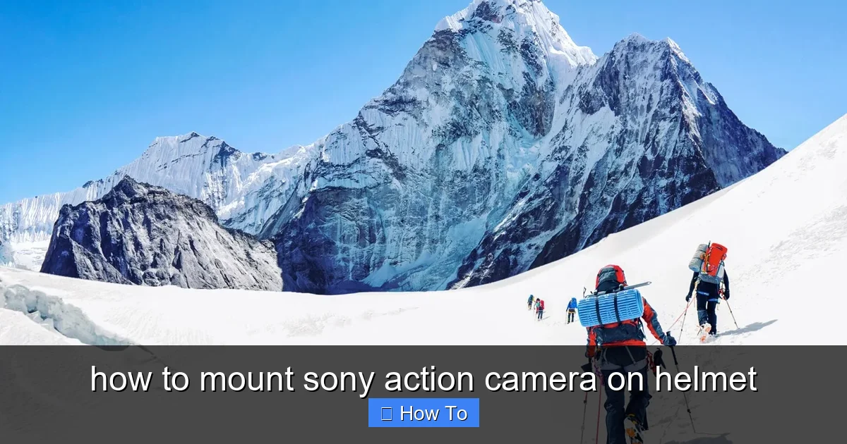 how to mount sony action camera on helmet - content1 visual guide