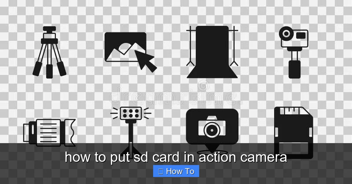 how to put sd card in action camera - content2 visual guide