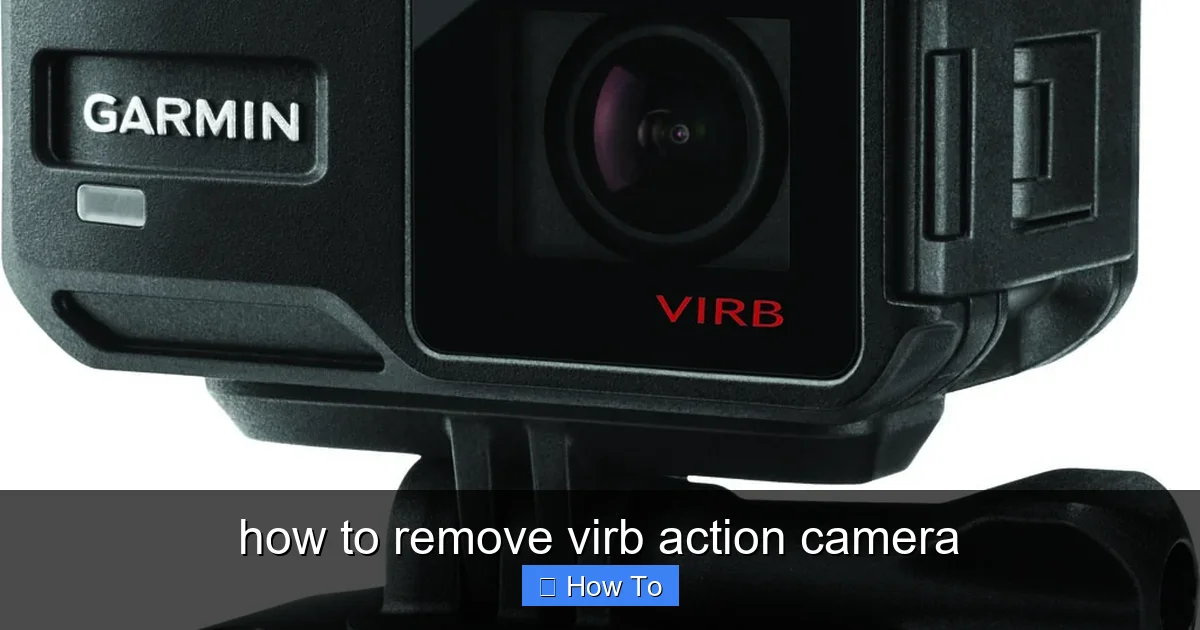 how to remove virb action camera - content2 visual guide