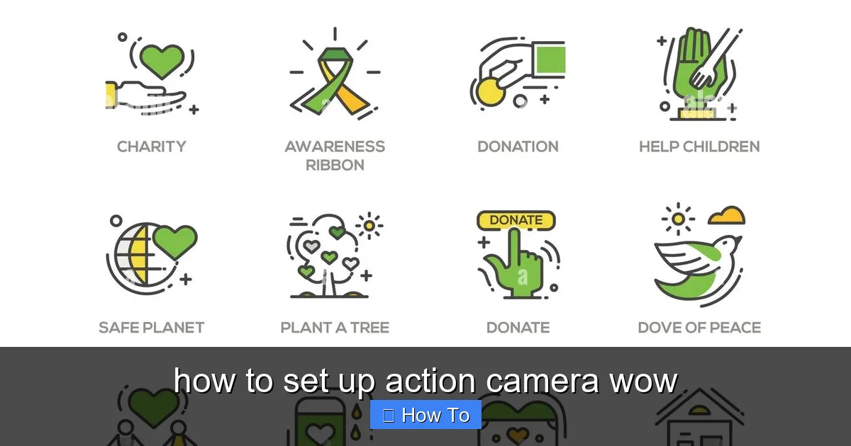 how to set up action camera wow - content2 visual guide