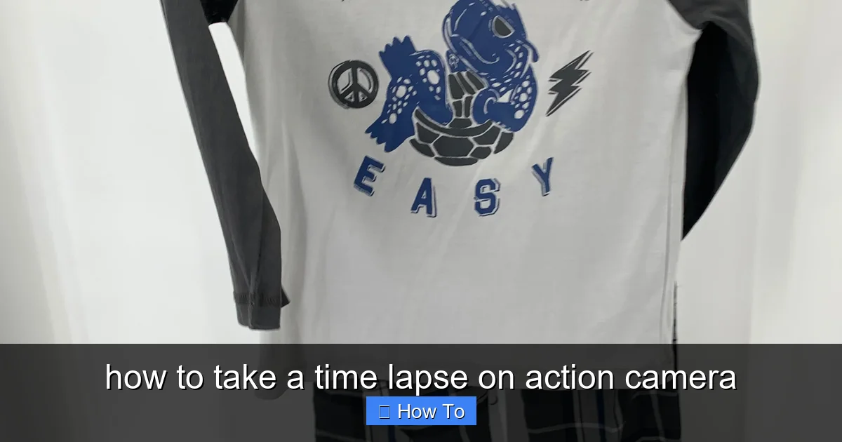 how to take a time lapse on action camera - content1 visual guide