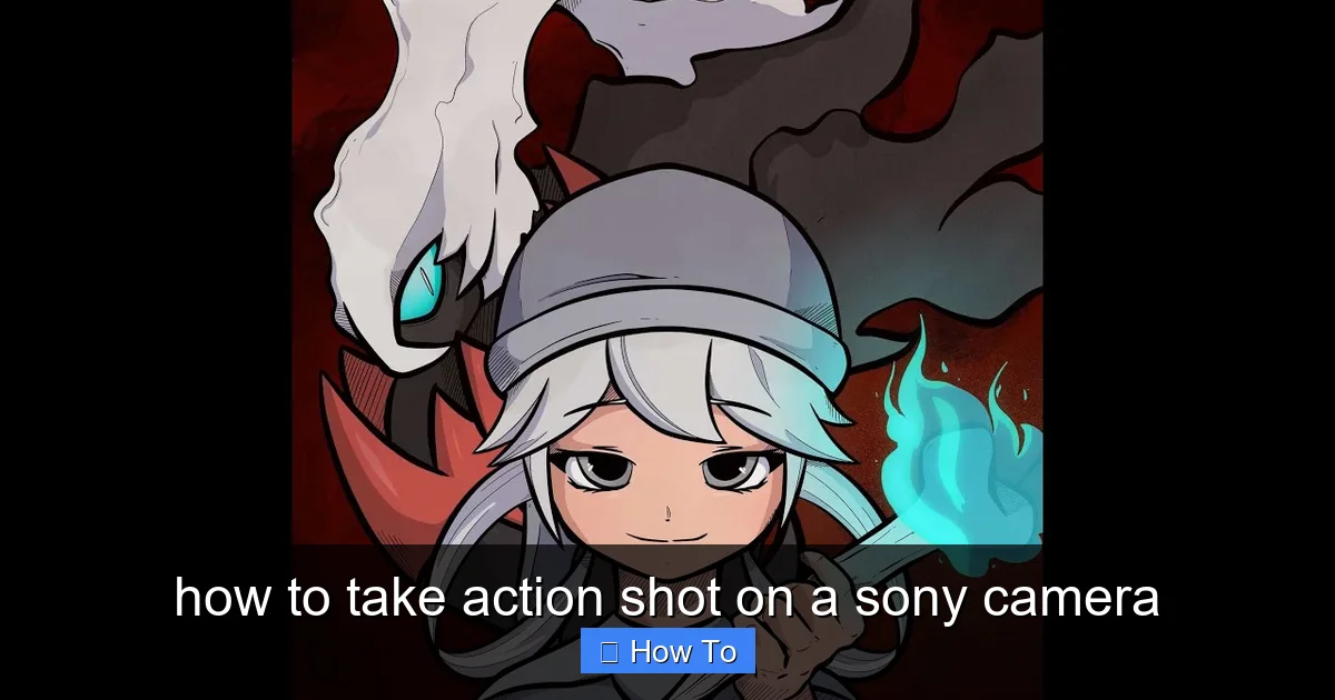 how to take action shot on a sony camera - content1 visual guide