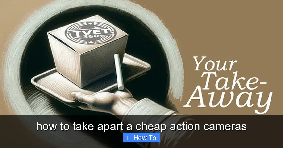 how to take apart a cheap action cameras - content1 visual guide