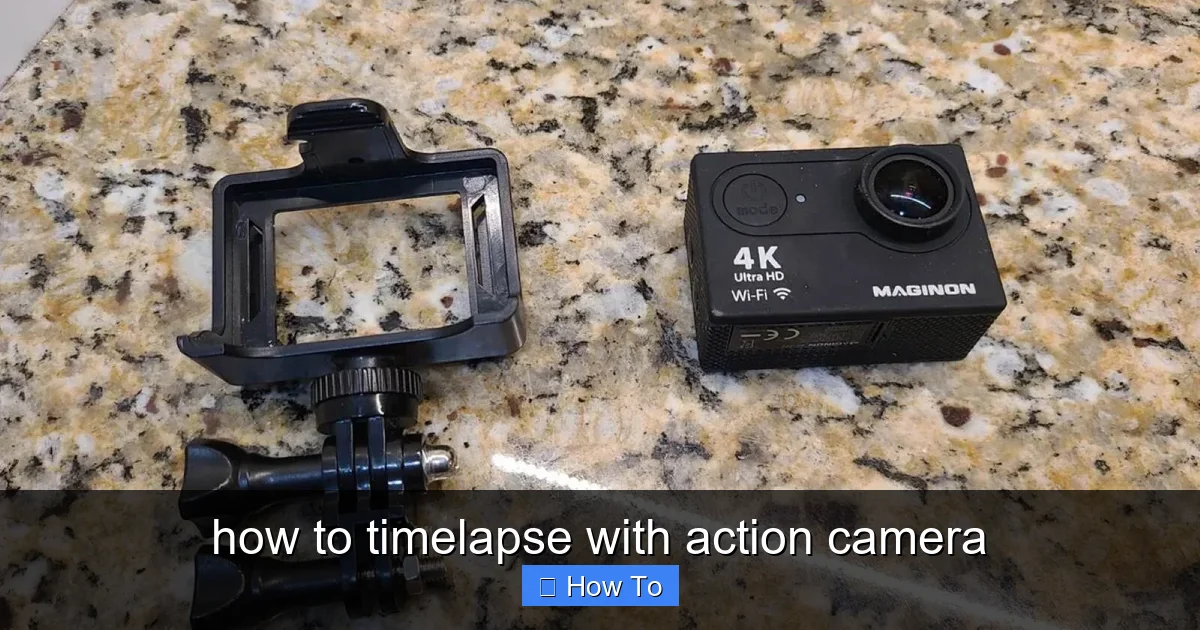 how to timelapse with action camera - content2 visual guide