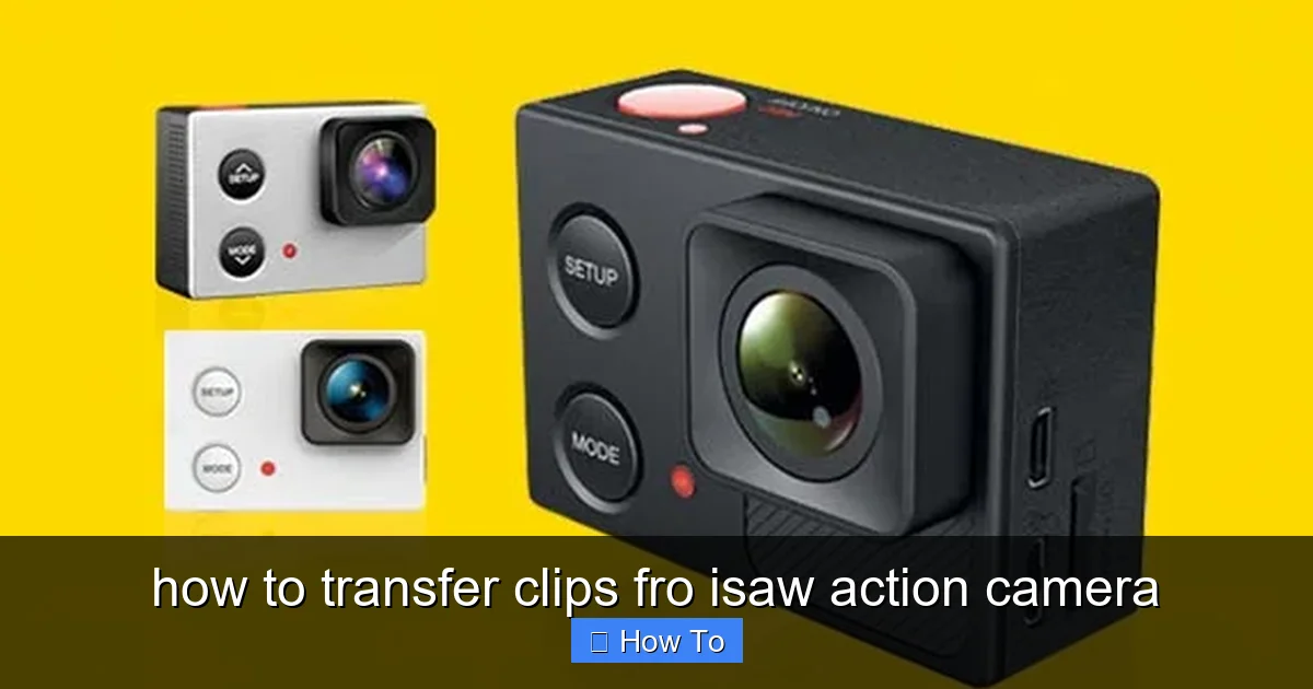 how to transfer clips fro isaw action camera - content1 visual guide