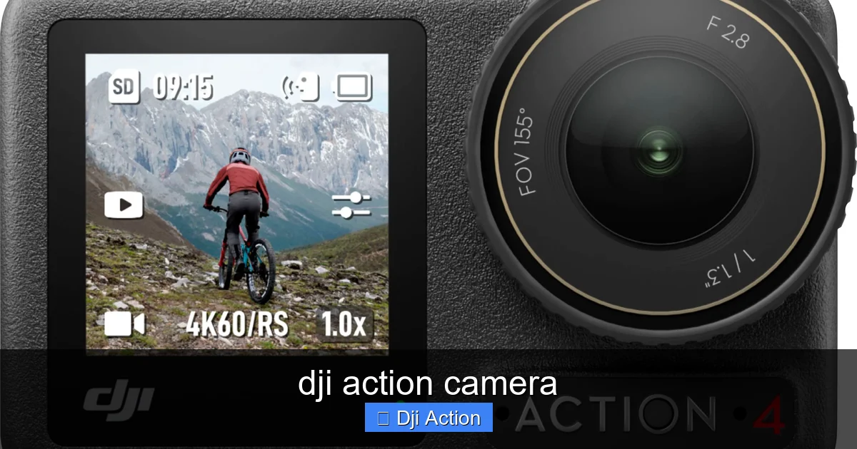 dji action camera - content2 visual guide