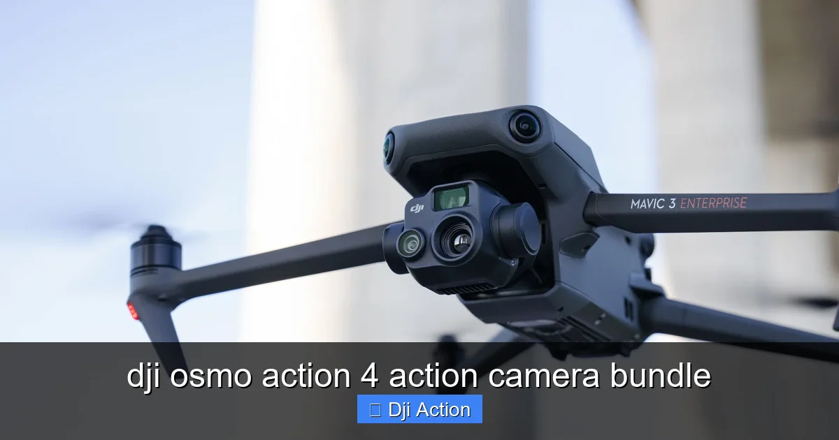 dji osmo action 4 action camera bundle - content2 visual guide