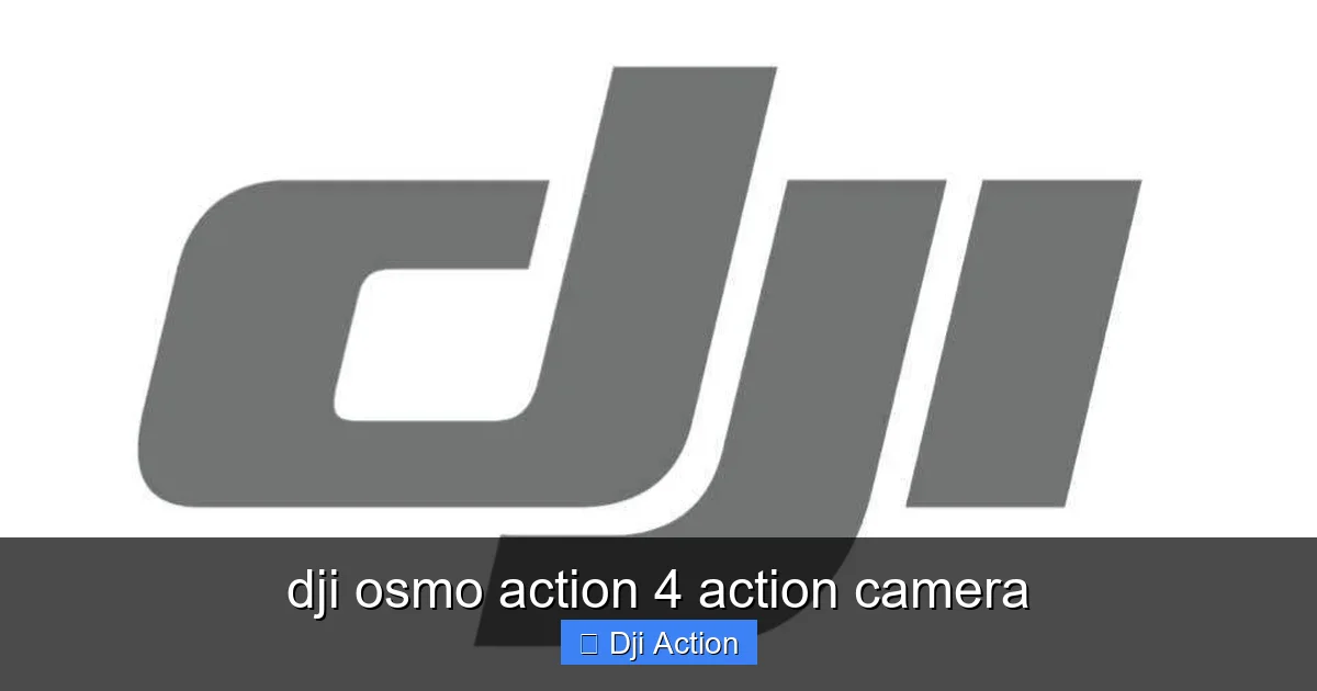 dji osmo action 4 action camera - content1 visual guide