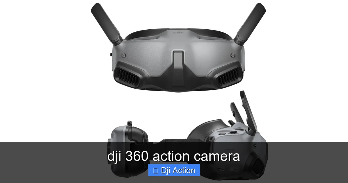 dji 360 action camera - content1 visual guide
