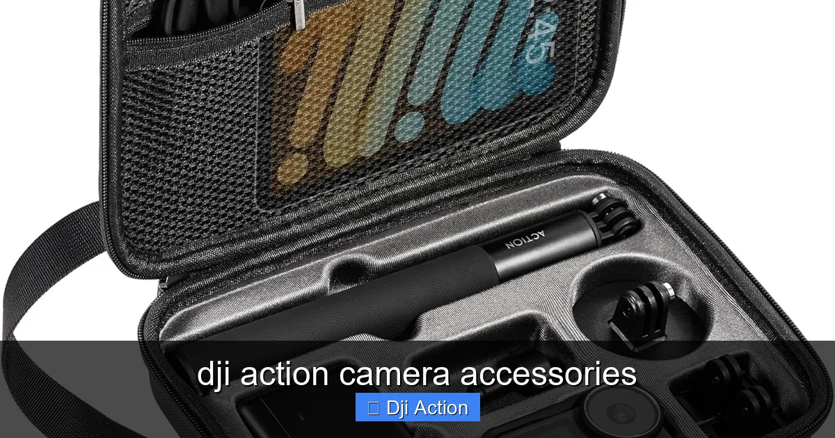 dji action camera accessories - content2 visual guide