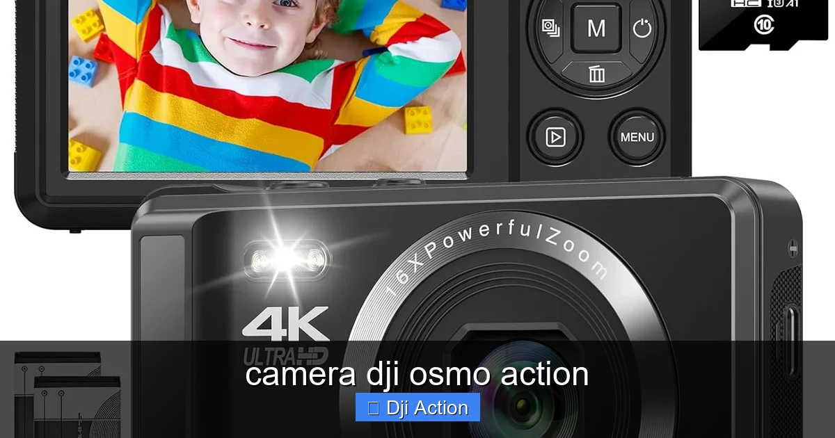 camera dji osmo action - content2 visual guide