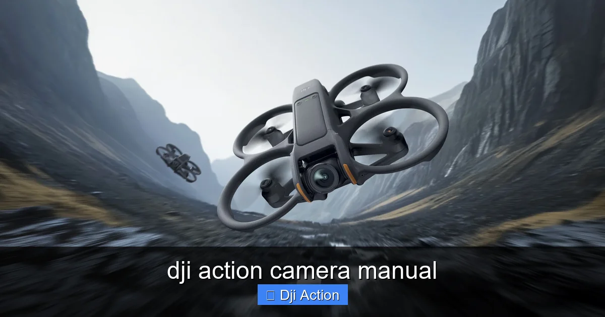 dji action camera manual - content1 visual guide