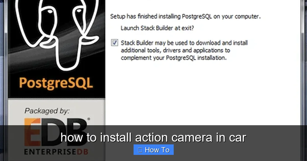 how to install action camera in car - content2 visual guide