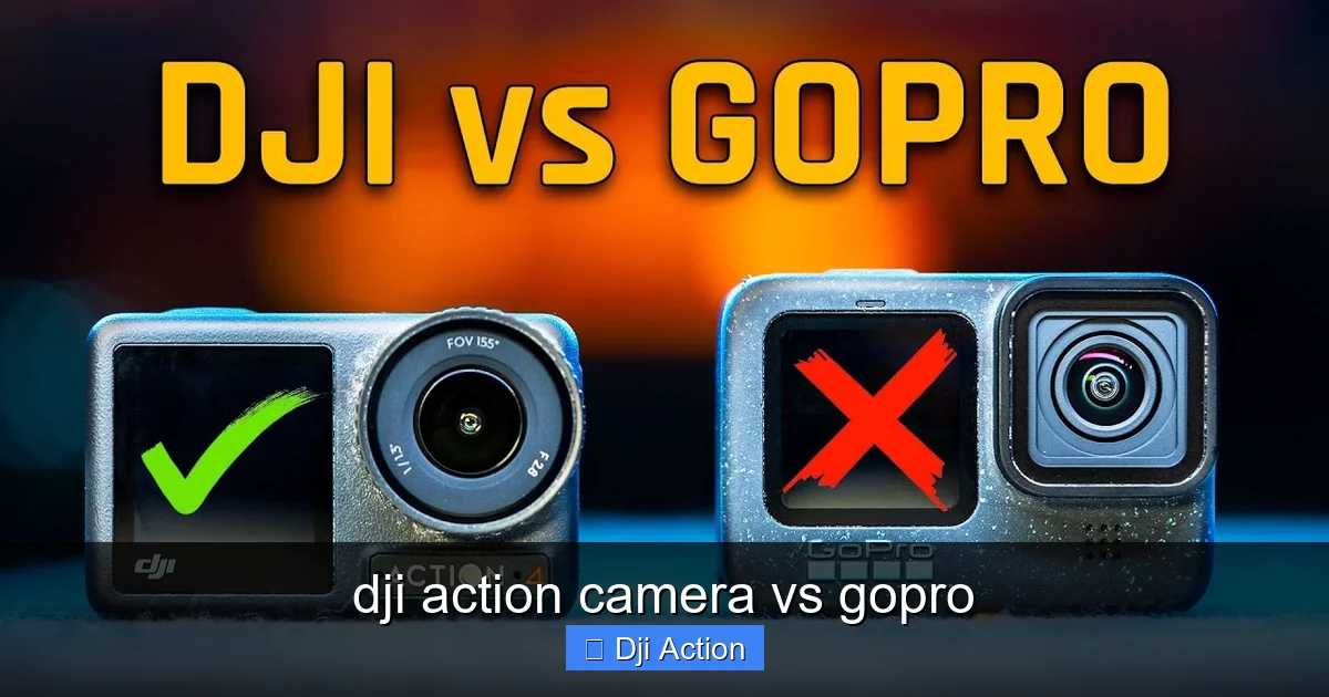 dji action camera vs gopro - content1 visual guide