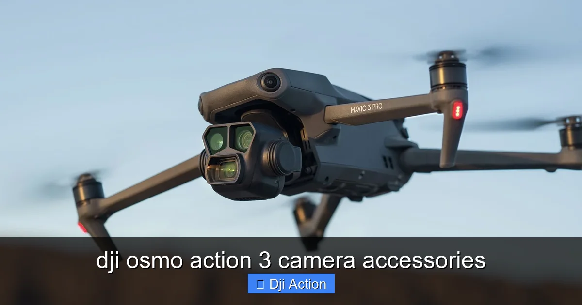 dji osmo action 3 camera accessories - content1 visual guide