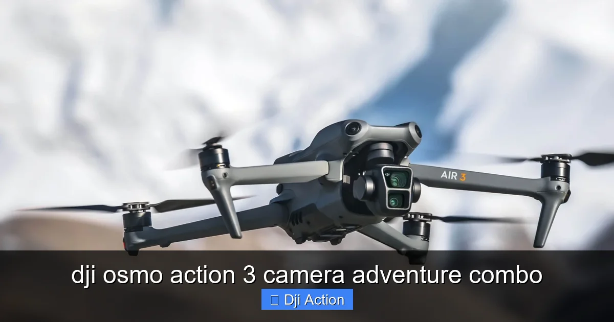 dji osmo action 3 camera adventure combo - content2 visual guide