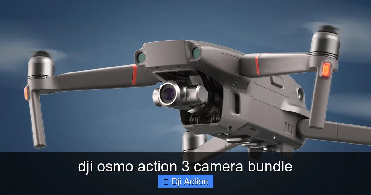 dji osmo action 3 camera bundle - content2 visual guide