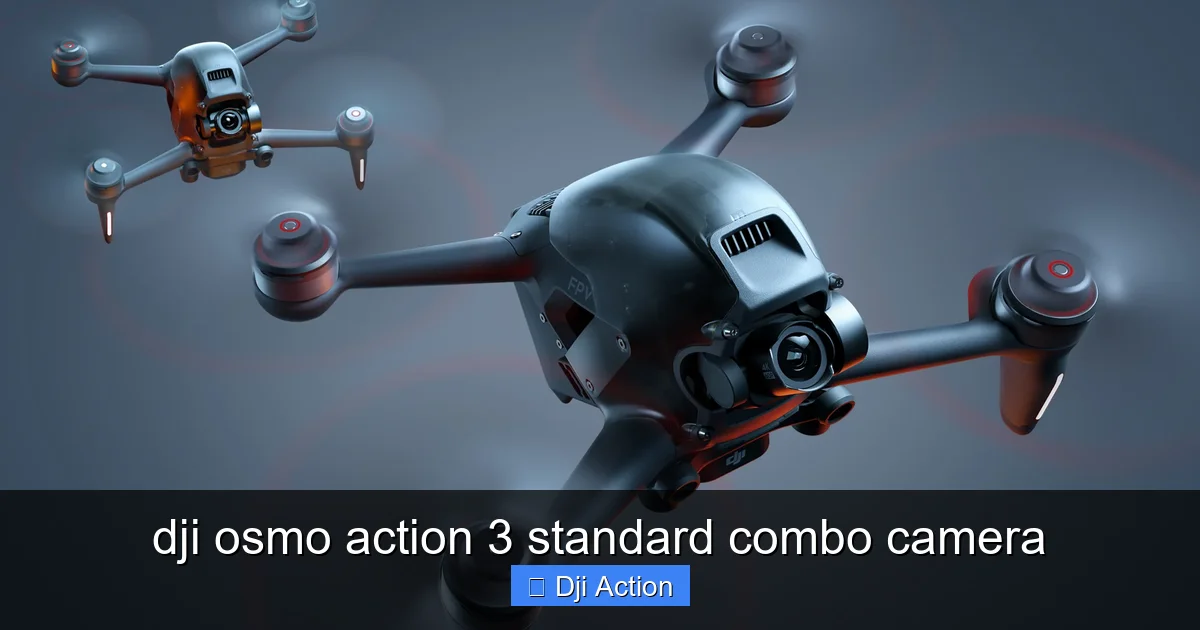 dji osmo action 3 standard combo camera - content1 visual guide