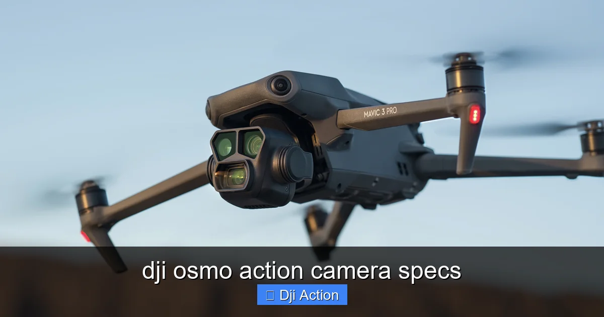 dji osmo action camera specs - content1 visual guide