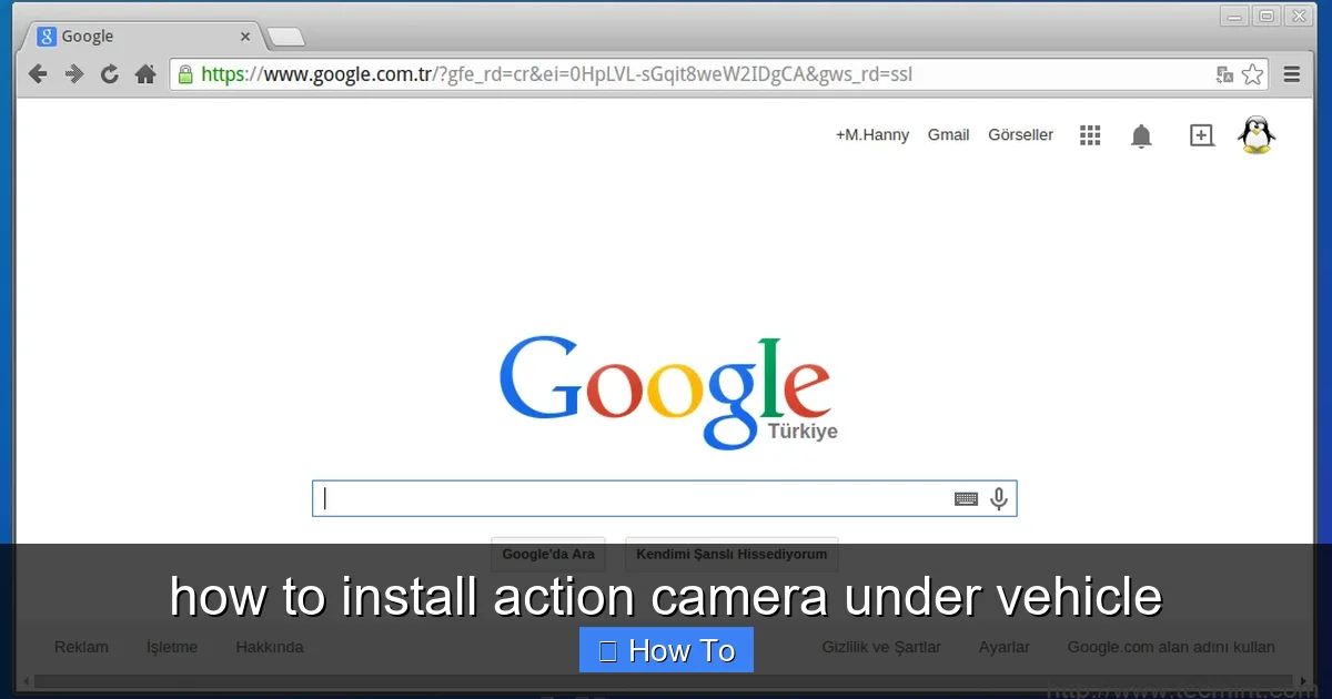 how to install action camera under vehicle - content1 visual guide