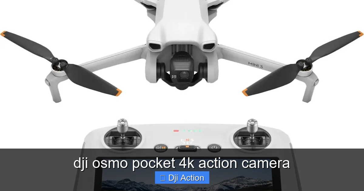 dji osmo pocket 4k action camera - content2 visual guide