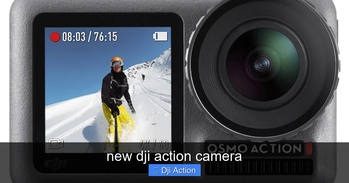 new dji action camera - content2 visual guide