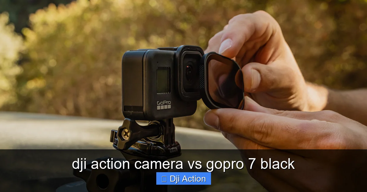 dji action camera vs gopro 7 black - content2 visual guide