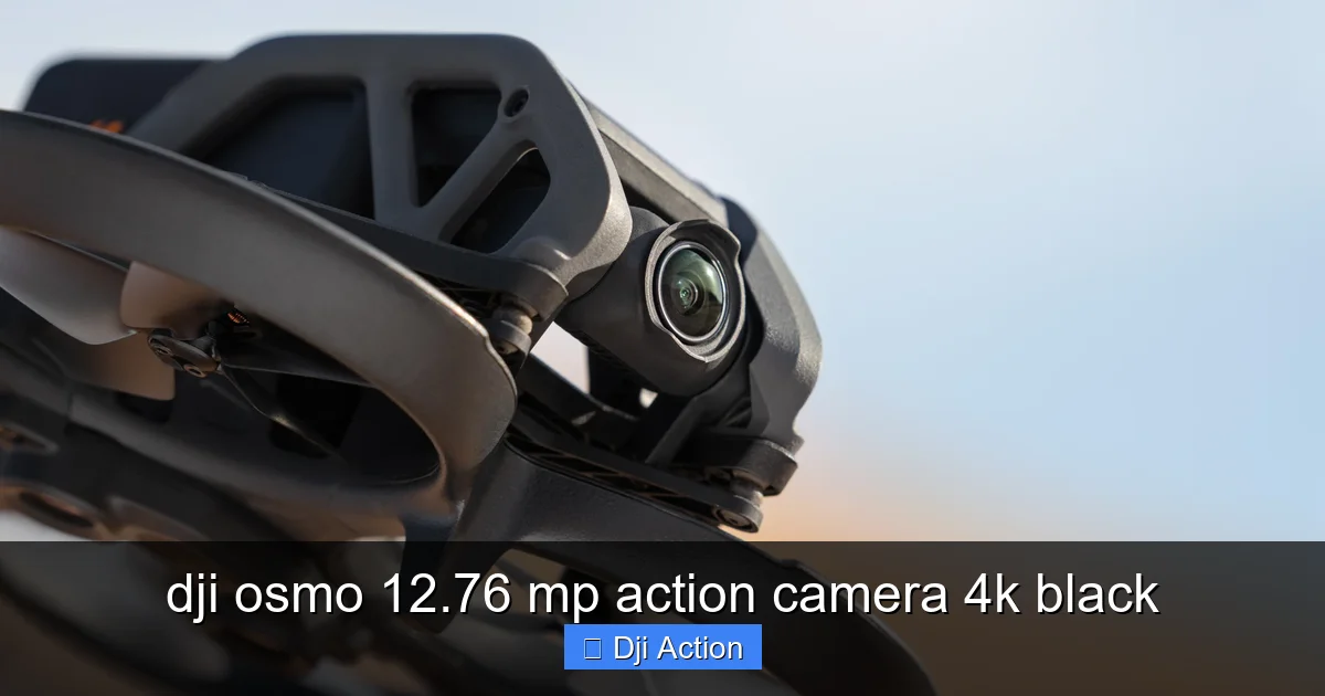 dji osmo 12.76 mp action camera 4k black - content2 visual guide
