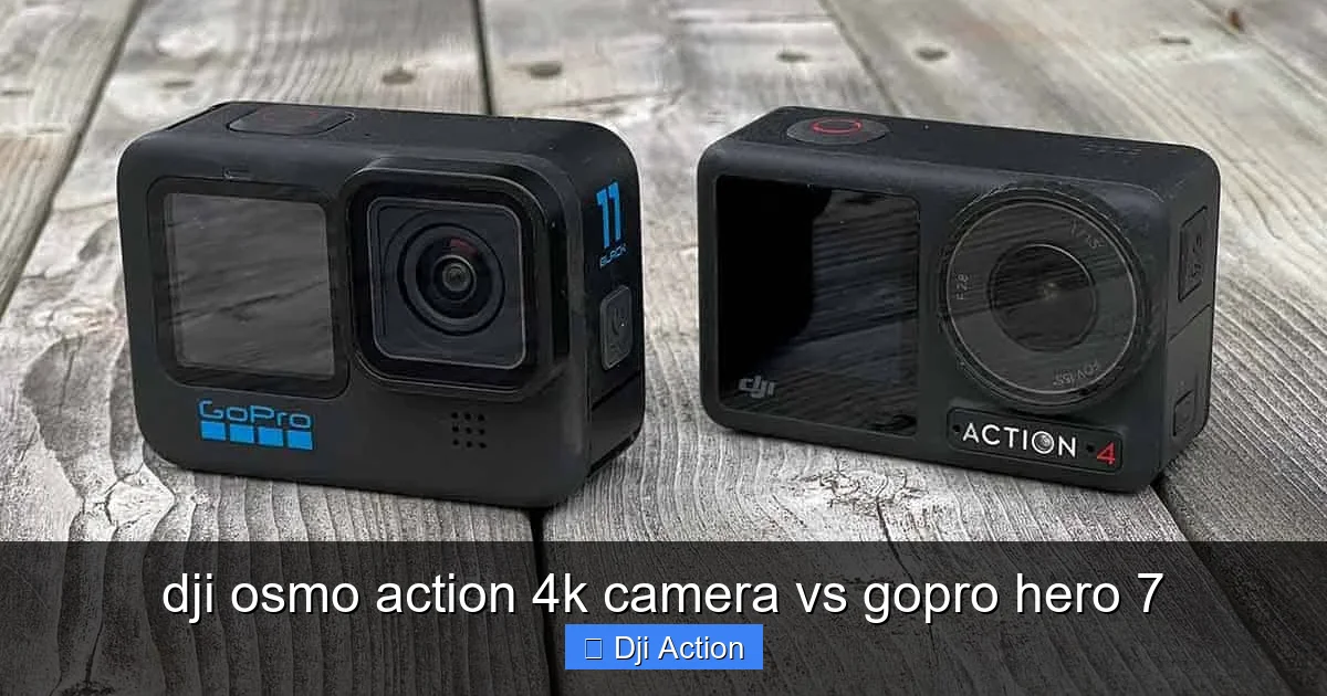 dji osmo action 4k camera vs gopro hero 7 - content2 visual guide