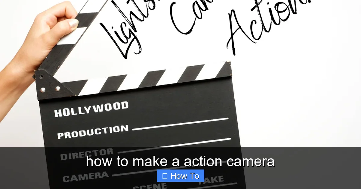 how to make a action camera - content2 visual guide