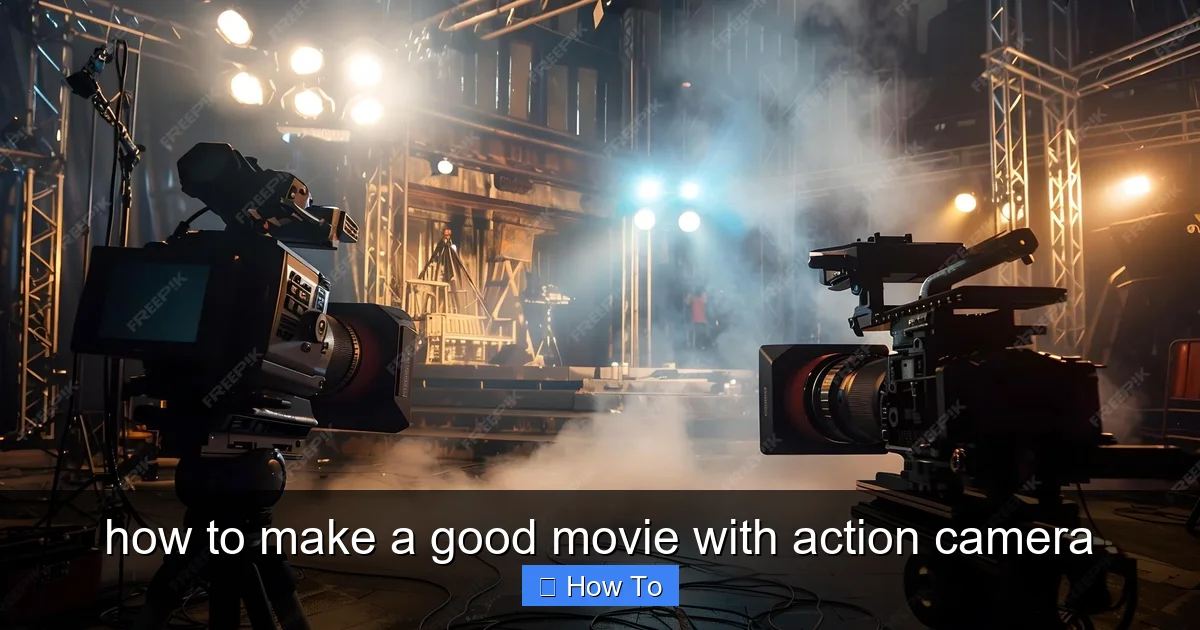 how to make a good movie with action camera - content2 visual guide