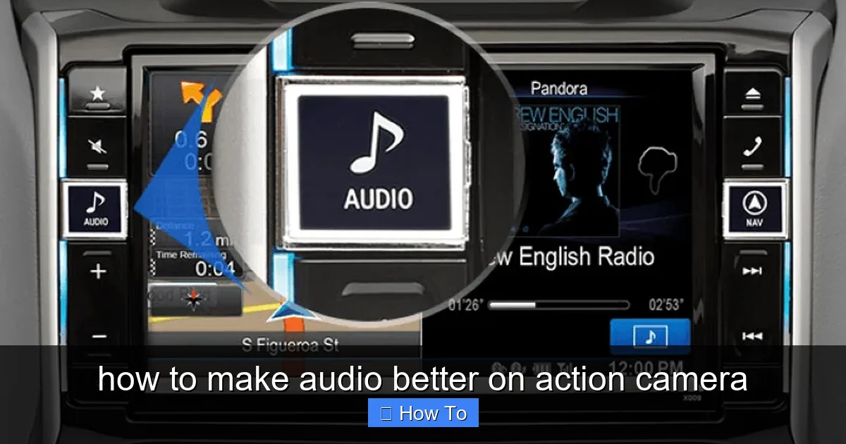 how to make audio better on action camera - content2 visual guide