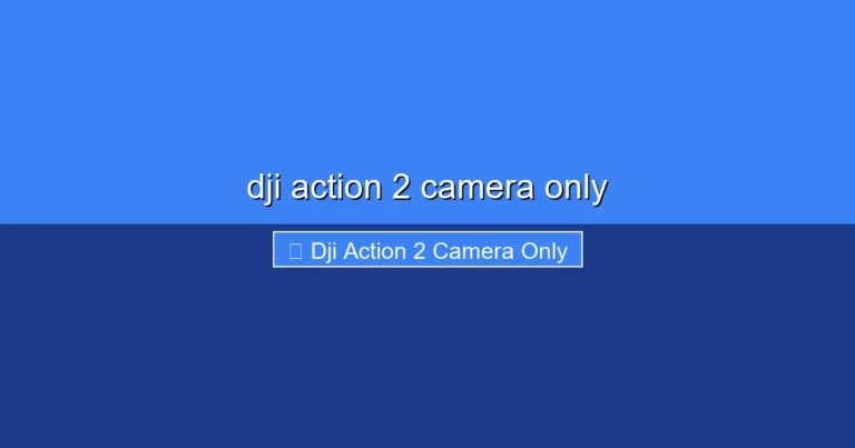 Featured image for dji action 2 camera only