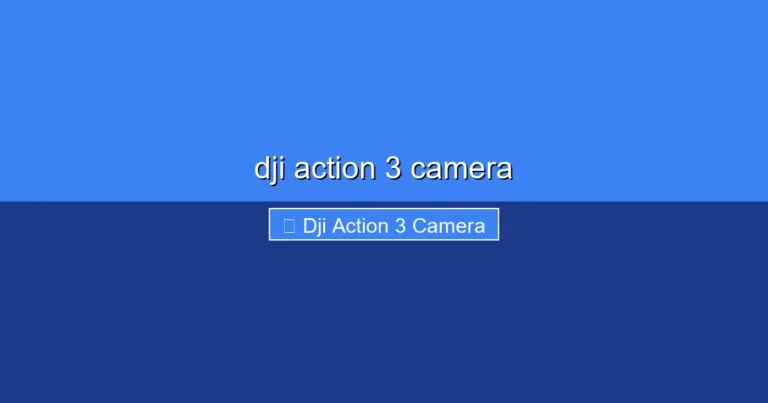 Featured image for dji action 3 camera