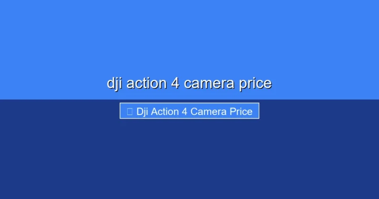 Featured image for dji action 4 camera price