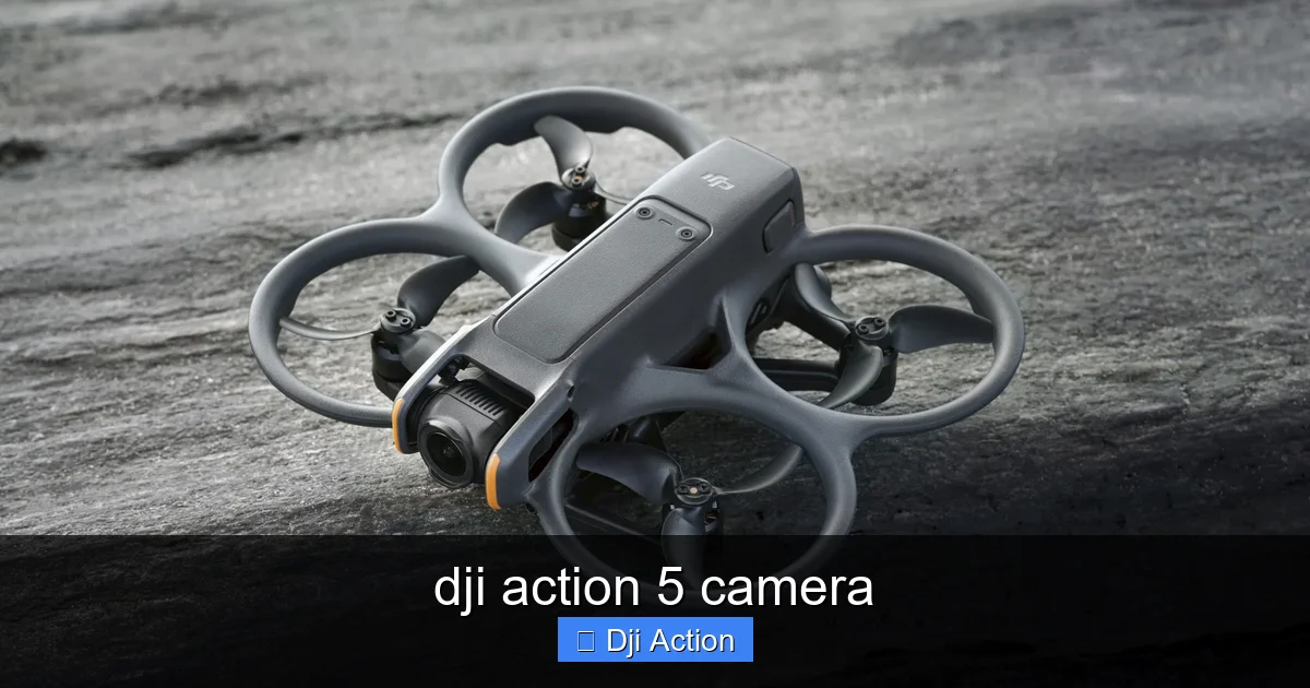 Featured image for dji action 5 camera