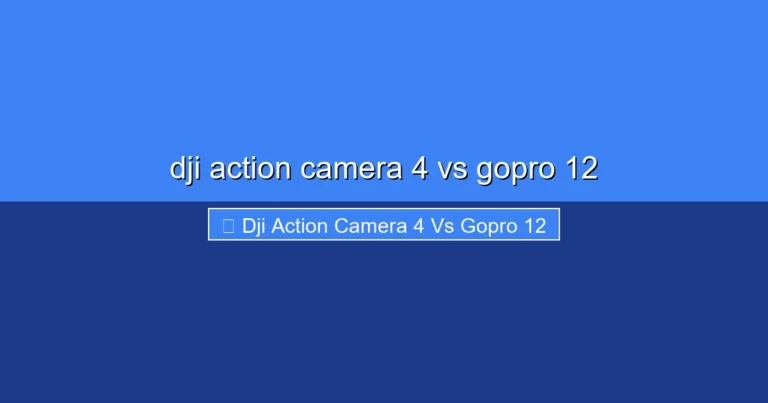 Featured image for dji action camera 4 vs gopro 12