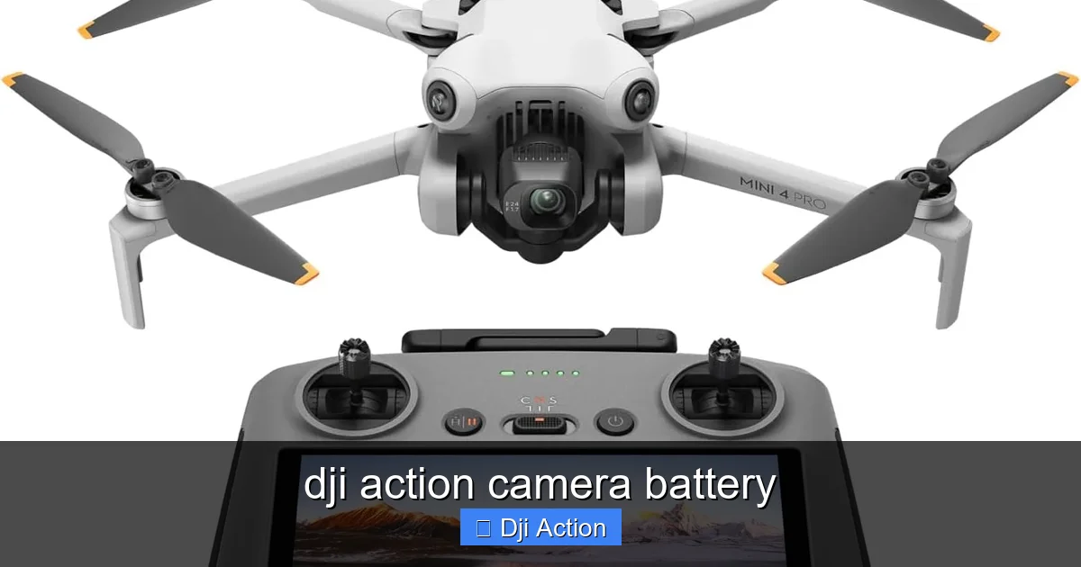 Featured image for dji action camera battery