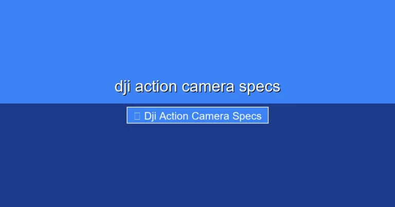 Featured image for dji action camera specs