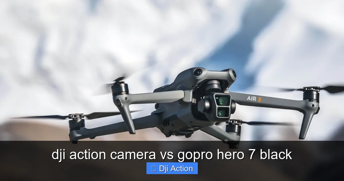 Featured image for dji action camera vs gopro hero 7 black