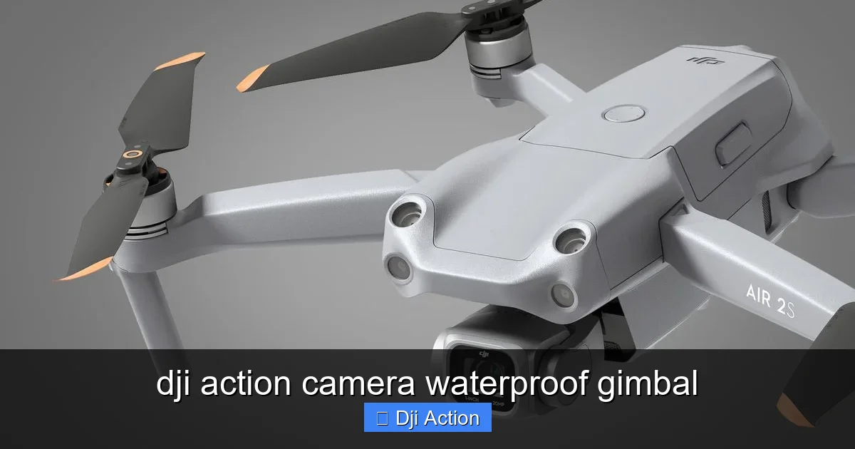 Featured image for dji action camera waterproof gimbal