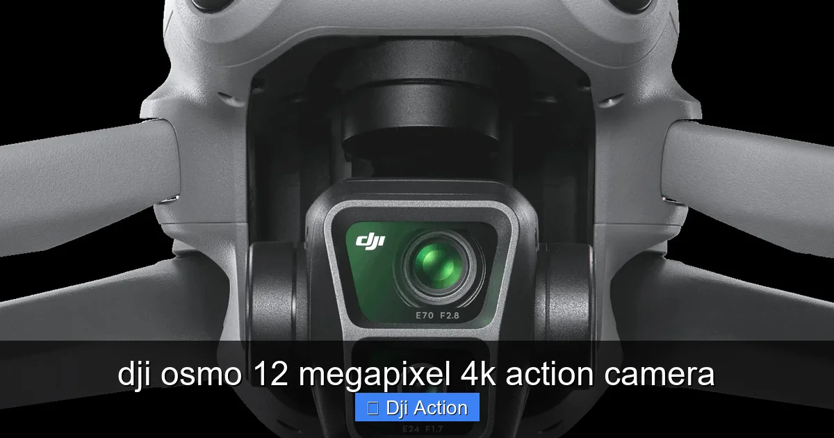 Featured image for dji osmo 12 megapixel 4k action camera