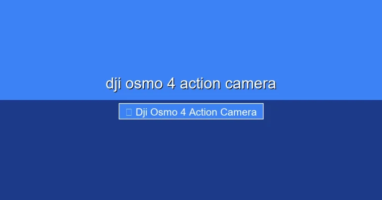 Featured image for dji osmo 4 action camera
