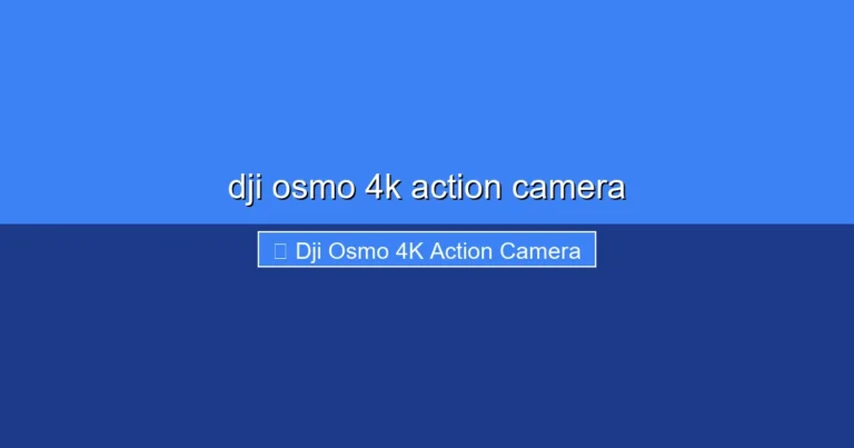 Featured image for dji osmo 4k action camera