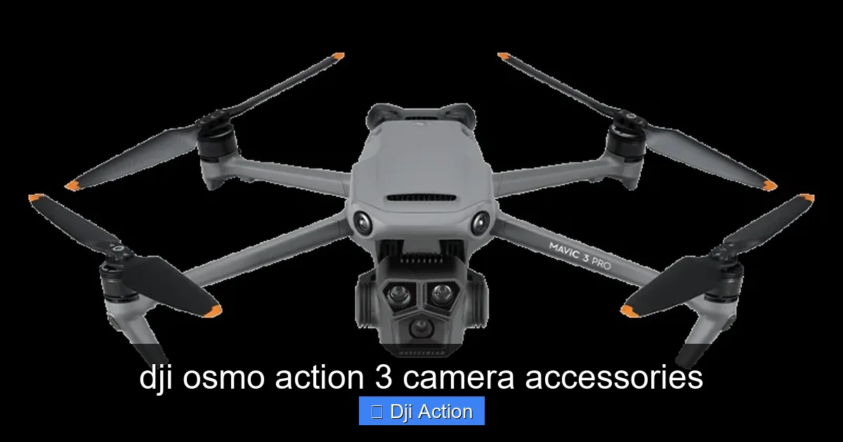 Featured image for dji osmo action 3 camera accessories