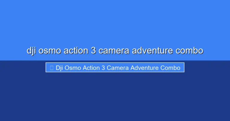 Featured image for dji osmo action 3 camera adventure combo