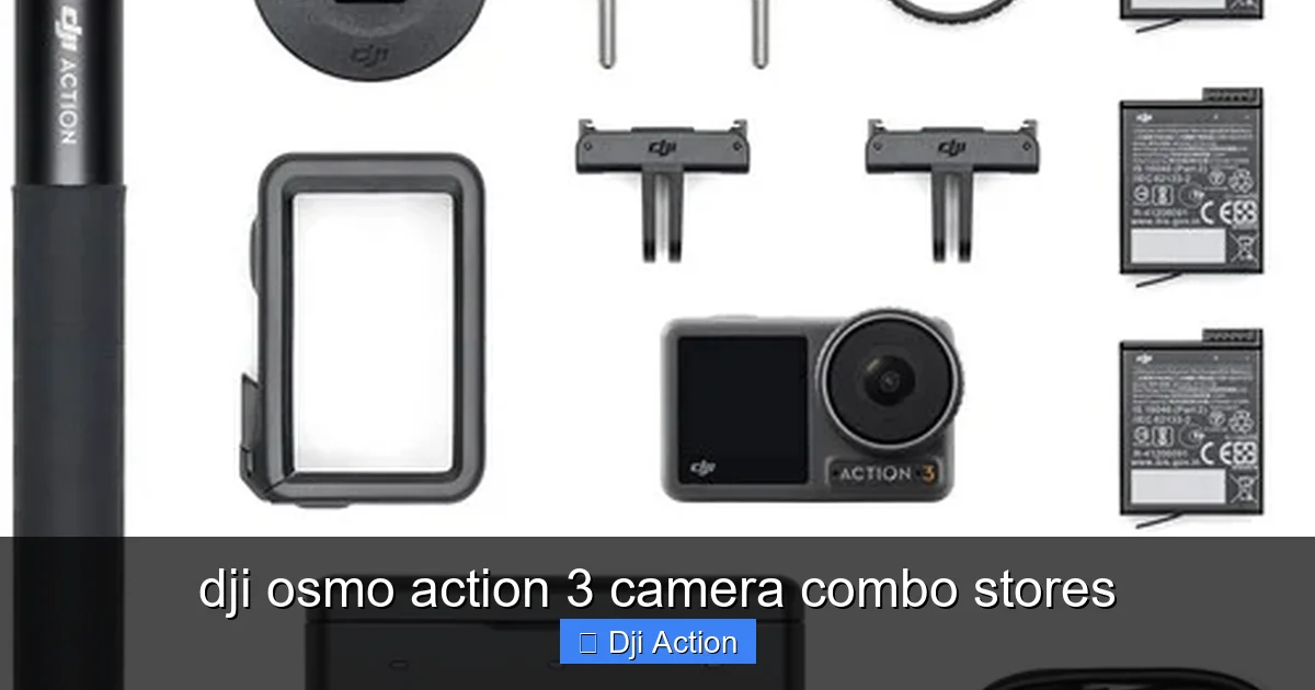 Featured image for dji osmo action 3 camera combo stores
